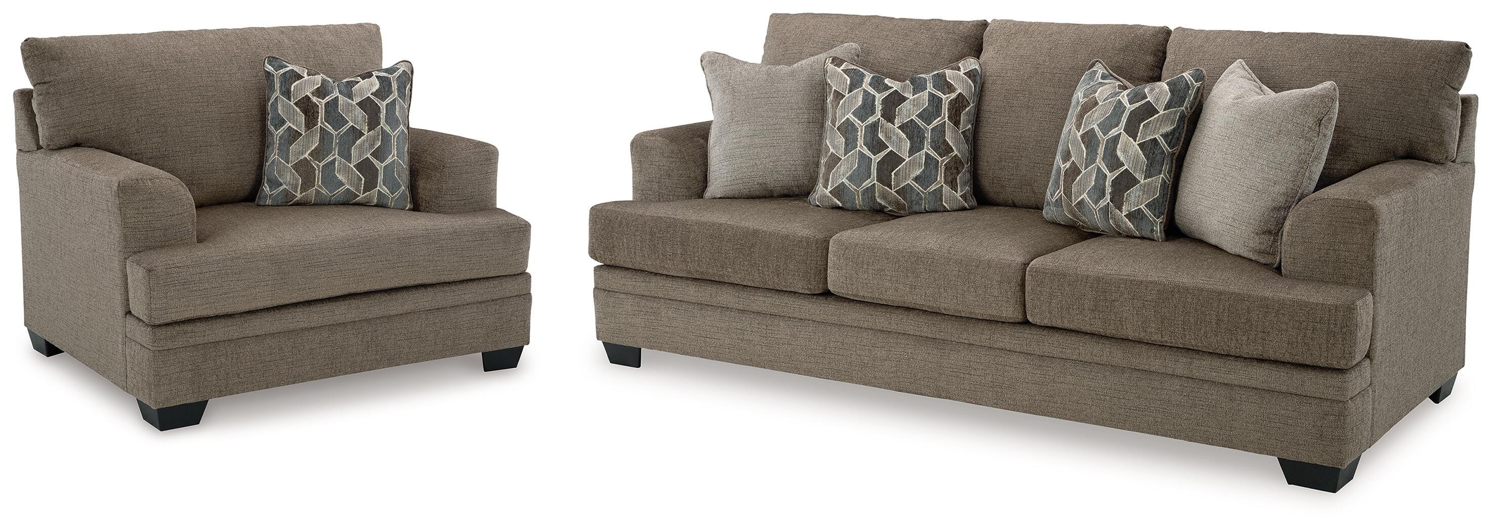 Best Furniture Outlet - Ashley Furniture - Stonemeade Sofa and Oversized Chair - Sofa and Oversized Chair - 59505U13