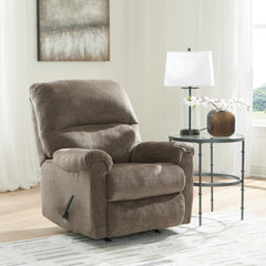 Best Furniture Outlet - Ashley Furniture - Stonemeade Living Room - Rocker Recliner / Nutmeg - 5950525
