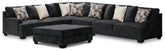 Best Furniture Outlet - Ashley Furniture - Lavernett 4-Piece Sectional with Ottoman - 4-Piece Sectional with Ottoman - 59603U1
