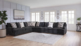 Best Furniture Outlet - Ashley Furniture - Lavernett Sectional - LAF 3-Piece Sectional / Charcoal - 59603S1