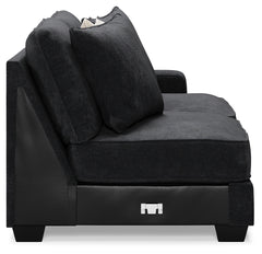 Lavernett 5-Piece Sectional and Ottoman