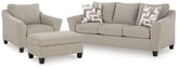 Best Furniture Outlet - Ashley Furniture - Willarae Sofa, Oversized Chair and Ottoman - Sofa, Oversized Chair and Ottoman - 59803U2