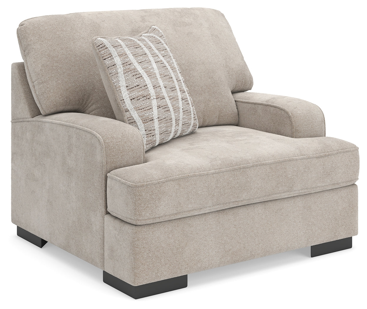 Best Furniture Outlet - Ashley Furniture - High Profile Living Room - Chair and a Half / Taupe - 5990223