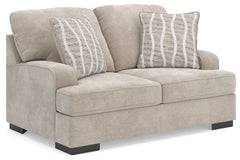 Best Furniture Outlet - Ashley Furniture - High Profile Living Room - Loveseat / Taupe - 5990235
