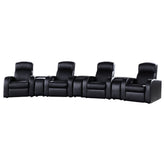 Best Furniture Outlet - Coaster - Cyrus 7-piece Upholstered Home Theater Seating - 600001-S4A