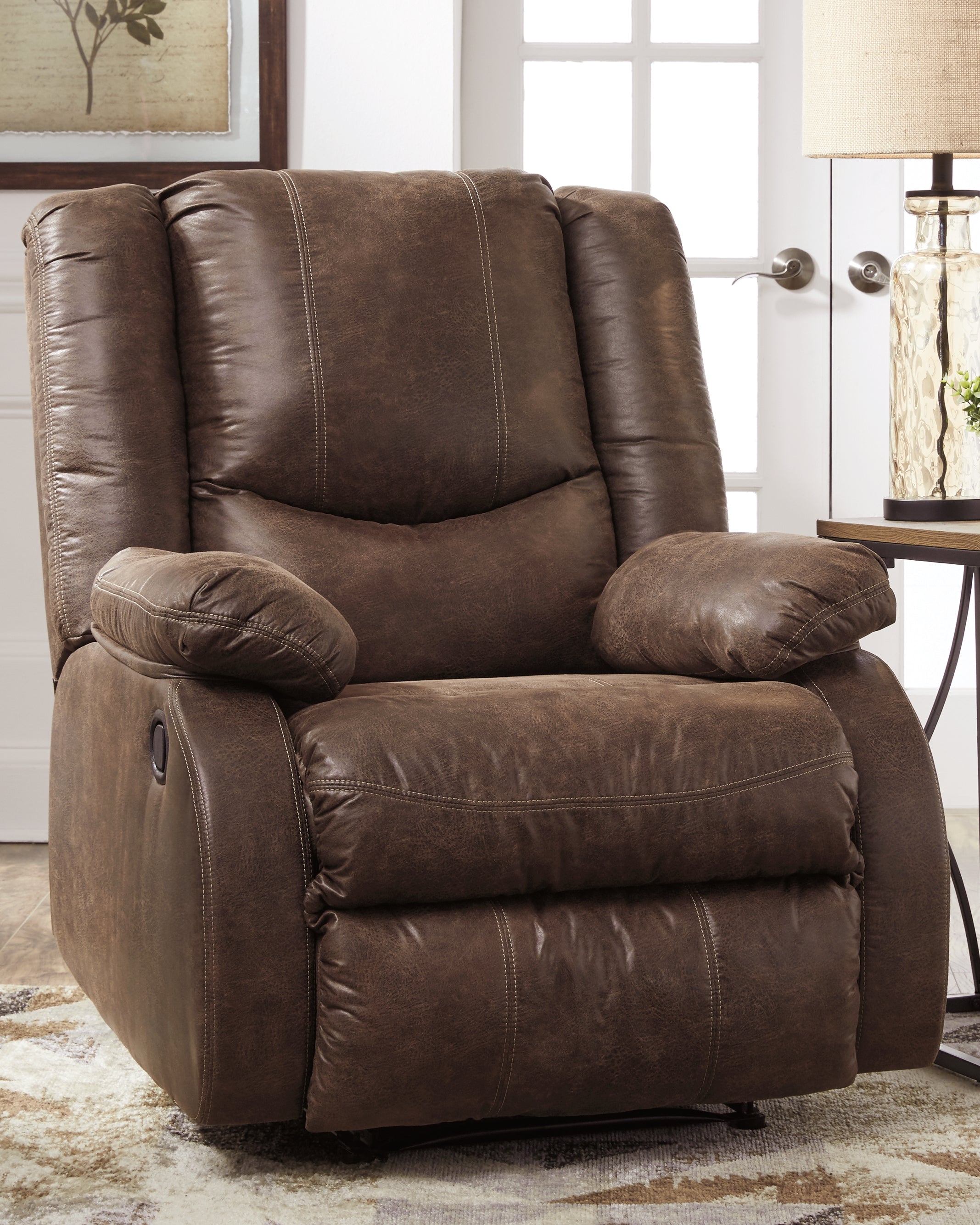 Best Furniture Outlet - Ashley Furniture - Bladewood Living Room - Zero Wall Recliner / Coffee - 6030529