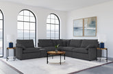 Best Furniture Outlet - Coaster - Collins 6-piece Modular Power Reclining Sectional Dark Grey - 609530P-SET