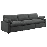 Best Furniture Outlet - Coaster - Collins Modular Power Sofa Dark Grey - 609531P
