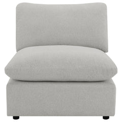 Collins Modular Power Armless Recliner Grey