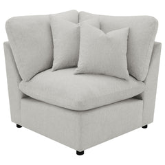 Best Furniture Outlet - Coaster - Collins Modular Corner Chair Grey - 609560CRN