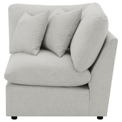 Collins Modular Corner Chair Grey