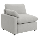 Best Furniture Outlet - Coaster - Collins Modular LAF Power Recliner Grey - 609560LRP