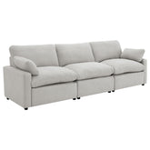 Best Furniture Outlet - Coaster - Collins Modular Power Sofa Grey - 609561P