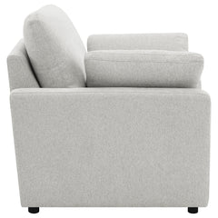 Collins Upholstered Power Recliner Chair Grey