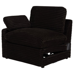 Collins Modular LAF Power Recliner Chocolate Brown
