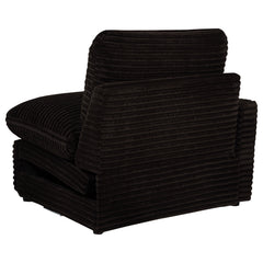 Collins Modular Power Loveseat Chocolate Brown