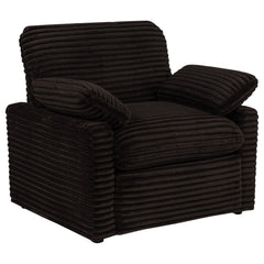 Best Furniture Outlet - Coaster - Collins Upholstered Power Recliner Chair Chocolate Brown - 610353P