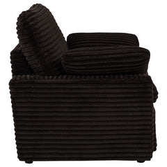 Collins Upholstered Power Recliner Chair Chocolate Brown