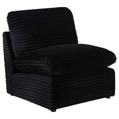Best Furniture Outlet - Coaster - Collins Modular Armless Chair Black - 610360AC