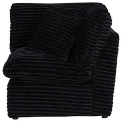 Collins Modular Corner Chair Black