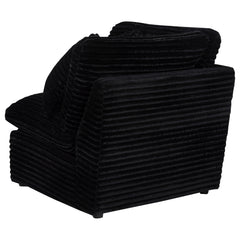 Collins Modular Corner Chair Black