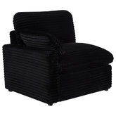 Best Furniture Outlet - Coaster - Collins Modular LAF Power Recliner Black - 610360LRP