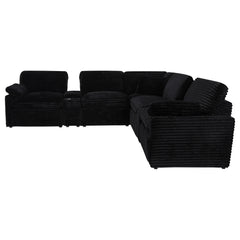 Collins 7-piece Modular Power Reclining Sectional Black