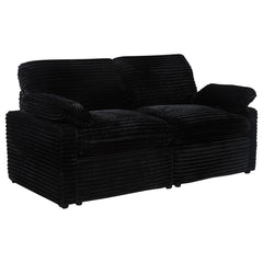 Best Furniture Outlet - Coaster - Collins Modular Power Loveseat Black - 610362P