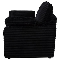 Collins Upholstered Power Recliner Chair Black