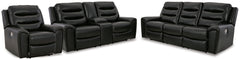 Best Furniture Outlet - Ashley Furniture - Warlin Power Reclining Sofa, Loveseat and Recliner - Power Reclining Sofa, Loveseat and Recliner - 61105U2