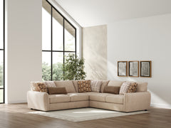Best Furniture Outlet - Ashley Furniture - Seyler Sectional - LAF 3-Piece Sectional / Sand - 61405S1