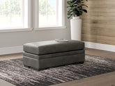 Best Furniture Outlet - Ashley Furniture - Lofton-Pike Living Room - Oversized Accent Ottoman / Shadow - PC6161008