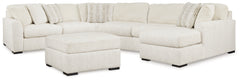 Best Furniture Outlet - Ashley Furniture - Chessington 4-Piece Sectional and Oversized Accent Ottoman - 4-Piece Sectional and Oversized Accent Ottoman - 61904U1