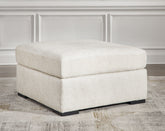 Best Furniture Outlet - Ashley Furniture - Chessington Living Room - Oversized Accent Ottoman / Ivory - 6190408