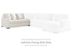 Best Furniture Outlet - Ashley Furniture - Chessington Sectional - LAF Sofa / Ivory - 6190466