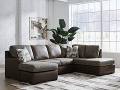 Best Furniture Outlet - Ashley Furniture - Castille Way Sectional - LAF 2-Piece Sectional with Chaise - PC62703S2
