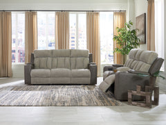 WhipLash Power Reclining Sofa and Loveseat
