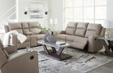 Best Furniture Outlet - Ashley Furniture - Lavenhorne Reclining Sofa, Loveseat and Recliner - Reclining Sofa, Loveseat and Recliner - 63307U2