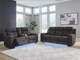 Best Furniture Outlet - Ashley Furniture - Brysonview Reclining Sofa and Loveseat - Reclining Sofa and Loveseat - 63605U1