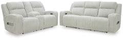Forest Lake Power Reclining Sofa and Loveseat