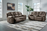 Best Furniture Outlet - Ashley Furniture - Lowilla Reclining Sofa and Loveseat - Reclining Sofa and Loveseat - PC64506U1