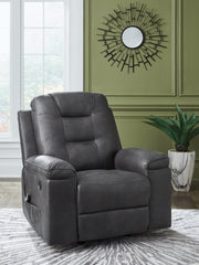 Best Furniture Outlet - Ashley Furniture - Stockworth Living Room - Rocker Recliner / Granite - PC6560525