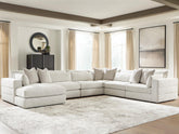 Best Furniture Outlet - Ashley Furniture - Ashbourne Estate Sectional - RAF 6-Piece Sectional with Chaise - PC66004S14