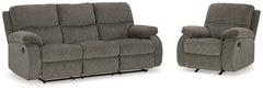 Best Furniture Outlet - Ashley Furniture - Scranto Reclining Sofa and Recliner - Reclining Sofa and Recliner - 66502U4