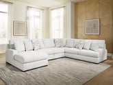 Best Furniture Outlet - Ashley Furniture - Misty-Lakes 5-Piece Sectional with Chaise - 5-Piece Sectional with Chaise - PC66906S12
