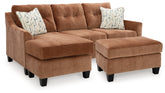 Best Furniture Outlet - Ashley Furniture - Amity Bay Sofa Chaise and Ottoman - Sofa Chaise and Ottoman - 67204U5
