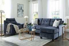 Best Furniture Outlet - Ashley Furniture - Amity Bay Sofa Chaise and Chair - Sofa Chaise and Chair / Ink - 67206U3