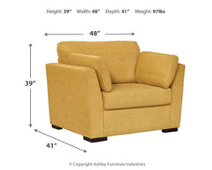 Keerwick Sofa, Loveseat, Oversized Chair and Ottoman