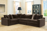 Best Furniture Outlet - Ashley Furniture - Maxton Heights Sectional - RAF 4-Piece Sectional - 67807S3
