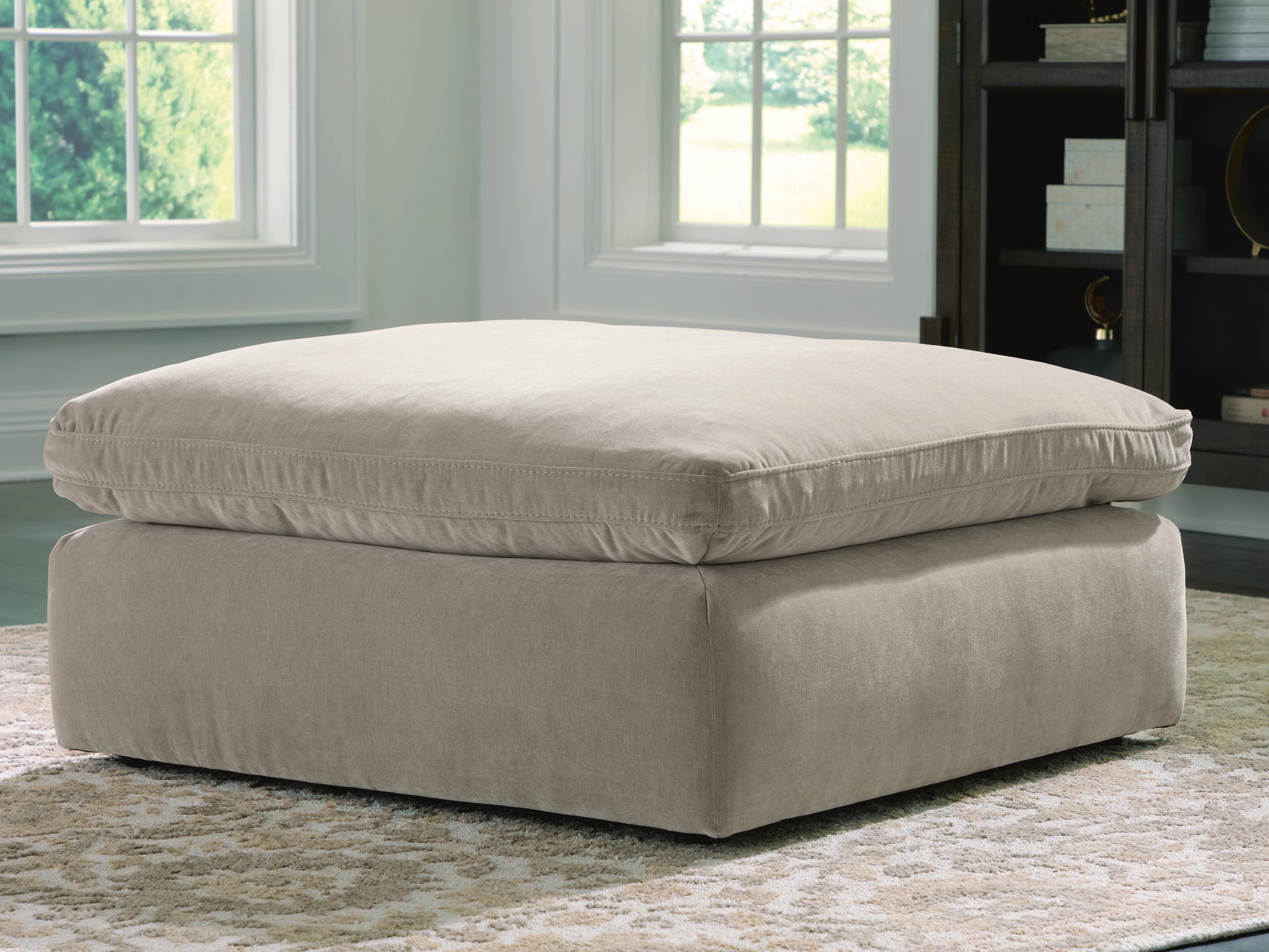 Best Furniture Outlet - Ashley Furniture - Maxton Heights Living Room - Oversized Accent Ottoman / Pebble - 6780808